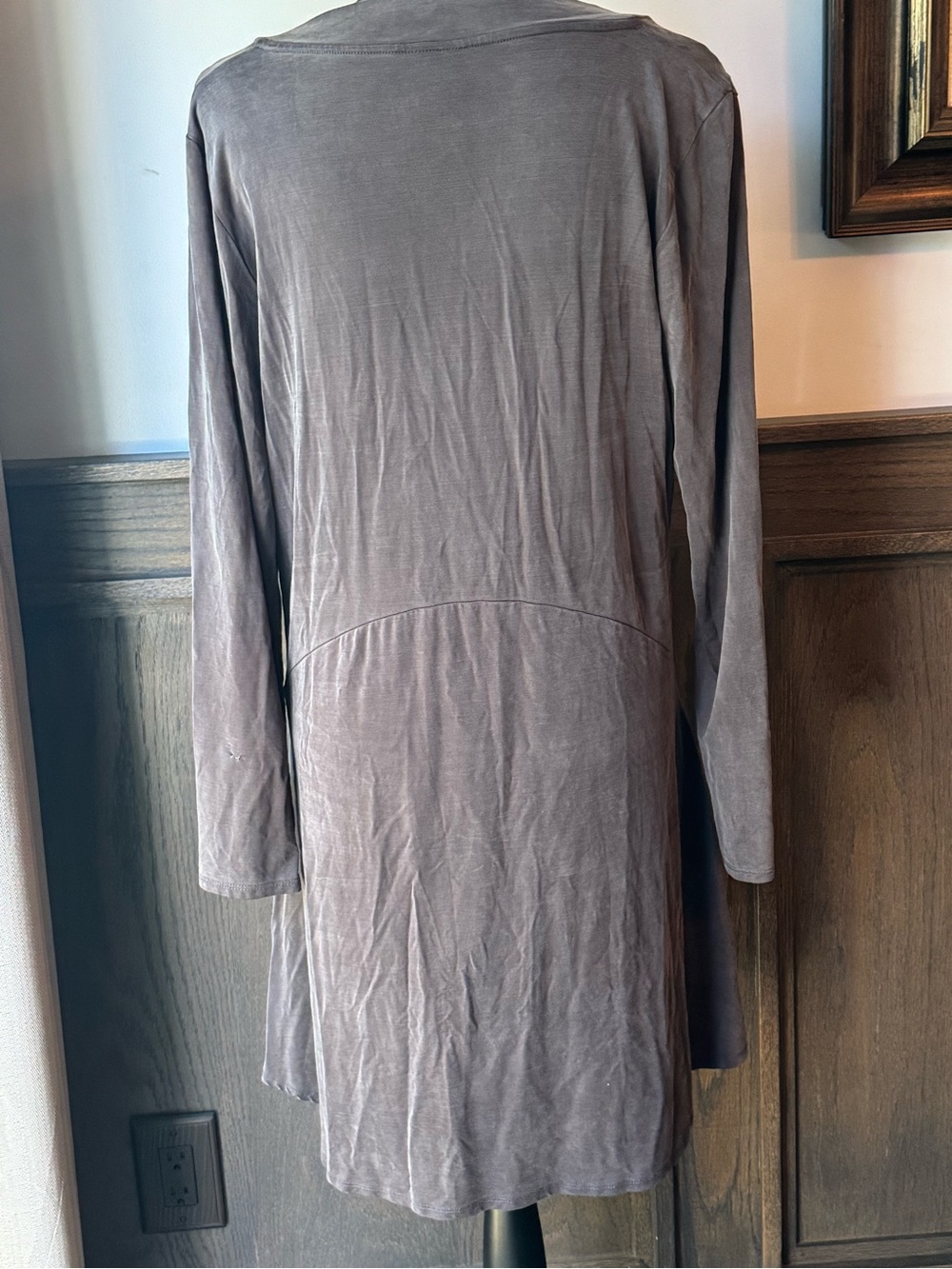 Anthropologie Dolan West Coast V-Neck Long Sleeve Swing Dress Medium - Picture 4 of 7